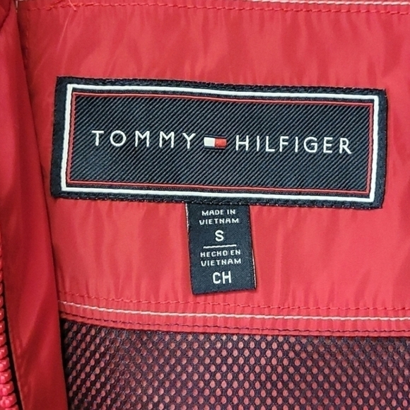 Tommy Hilfiger Windbreaker Jacket Red S - Picture 8 of 11